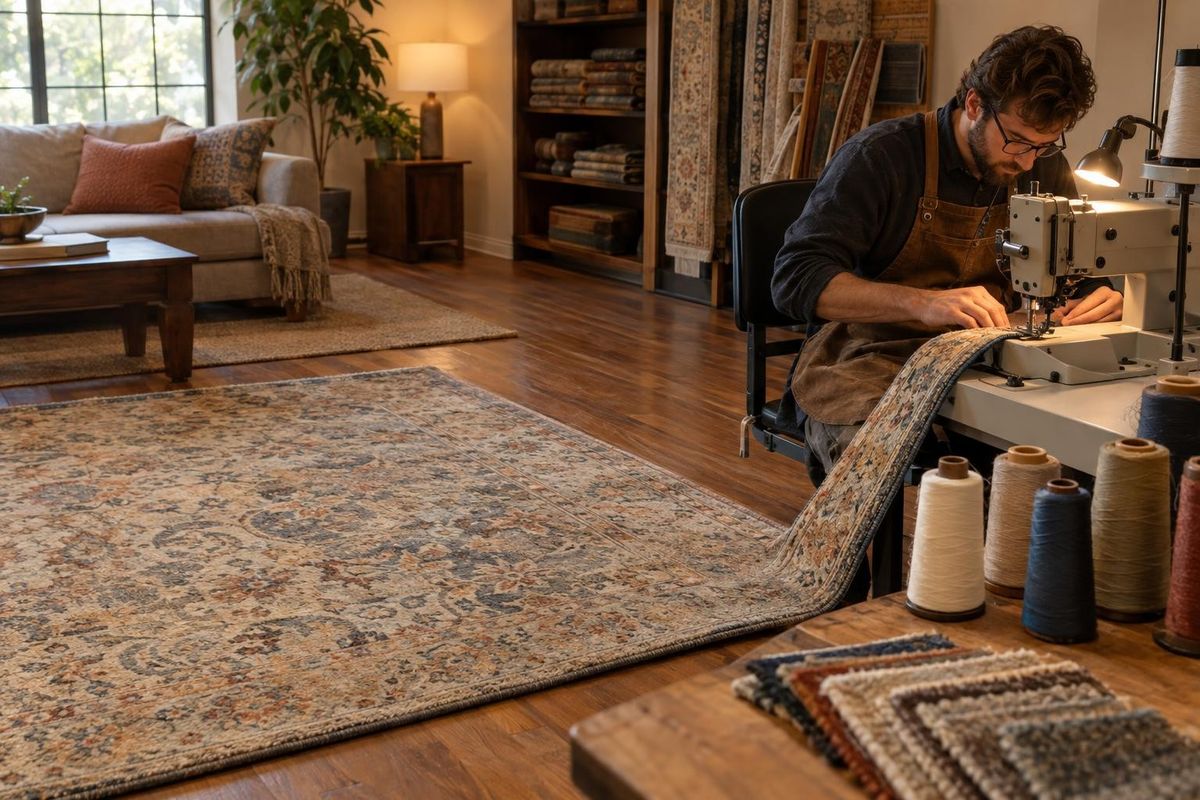 Area Rugs & Custom Binding