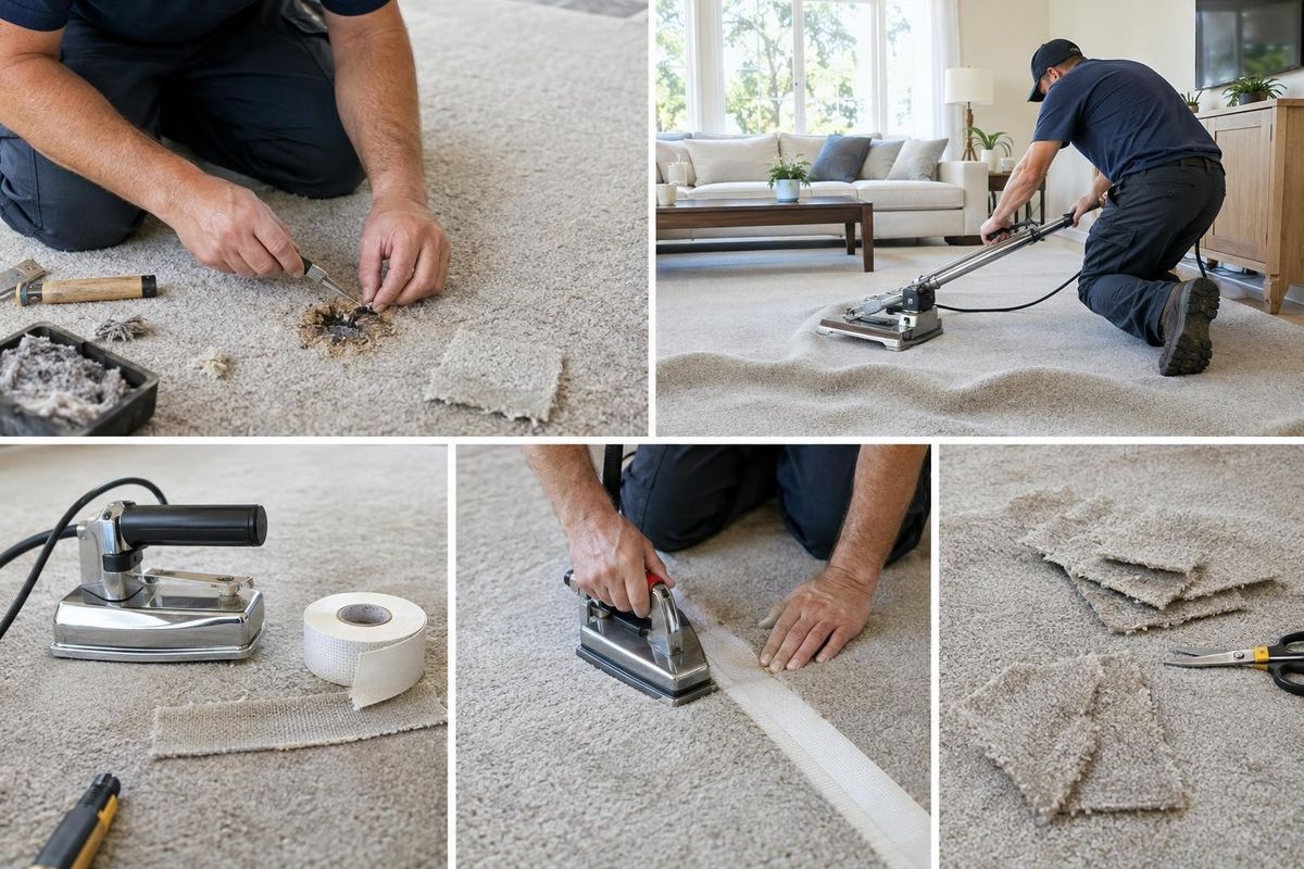 Carpet Repair & Restretching